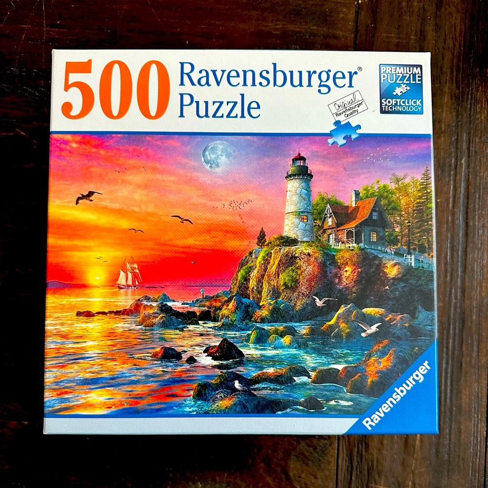 Ravensburger Lighthouse at Sunset Puzzle